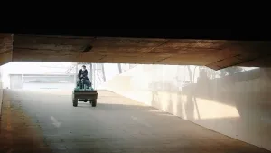 Chargeuse sur pneus électrique E10 (500 kg)