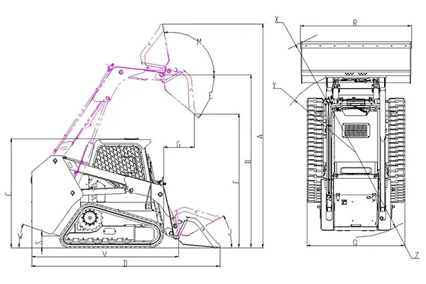 Chargeuse compacte électrique ST30130TEV
