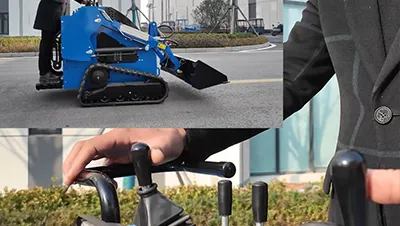 Mini chargeuse compacte sur chenilles T460