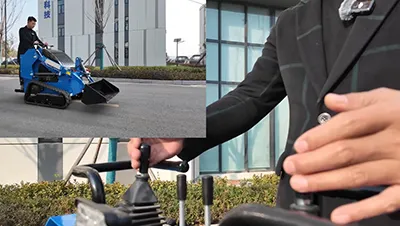 Mini chargeuse compacte sur chenilles T460